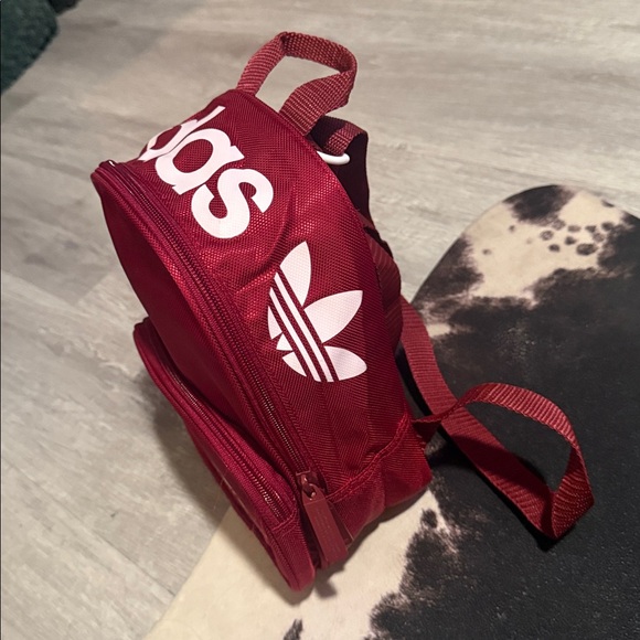 ♥️ADIDAS TriFold Mini Backpack•Maroon•NWOT♥️ - Picture 5 of 15